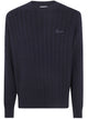 Kenzo " Signature" Cable Knit Jumper