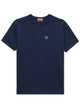 Kenzo Slim-Fit Embroidered Cotton T-Shirt 'Kenzo Tulip'
