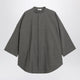 Fear Of God Relaxed Mandarin Shirt In Wool Blend