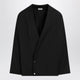 Fear Of God Black Wool Jacket With Shawl Collar
