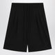 Fear Of God Black Baggy Wool Bermuda Shorts