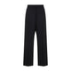 Fear Of God Black Striped Virgin Wool Wide Leg Drawstring Pants