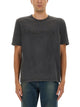 Balmain Logo Embroidered T Shirt
