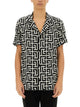 Balmain Pyjama Monogram Print Shirt