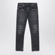 Balmain  Grey Washed Slim Biker Jeans