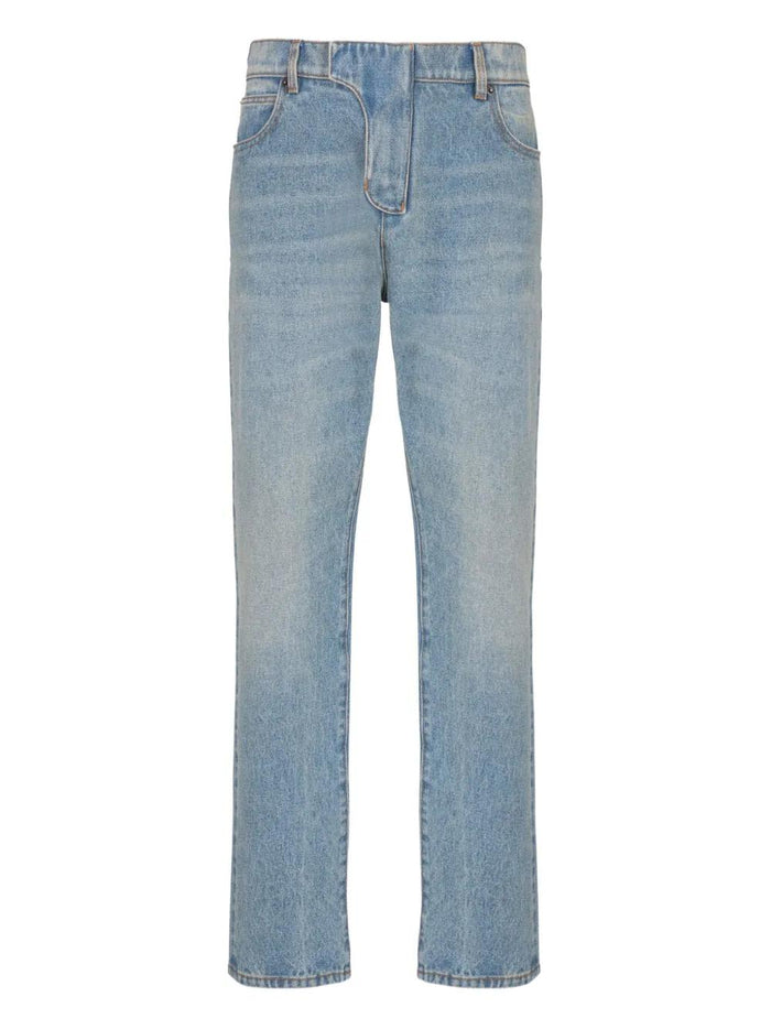 Balmain Straight Leg Jeans