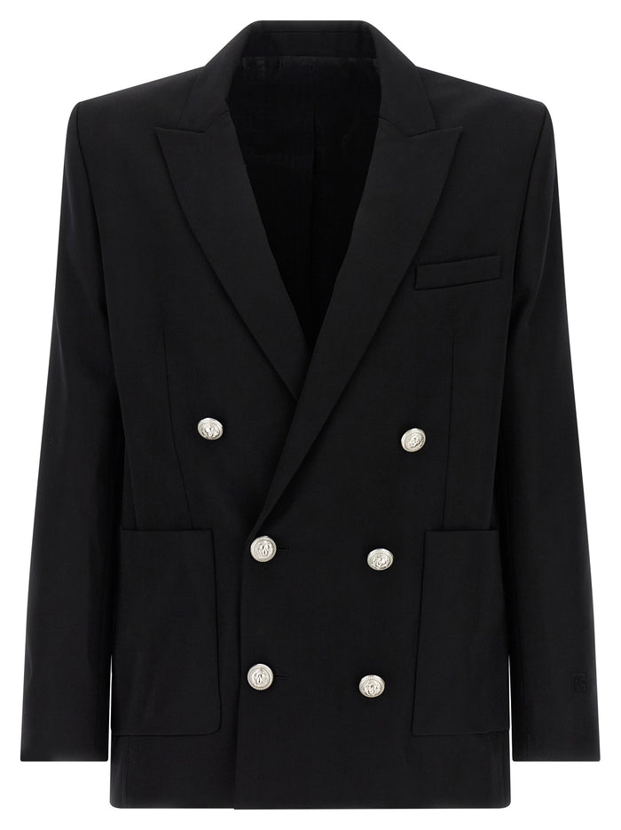 Balmain Grain De Poudre Blazer