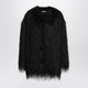 Loulou De Saison Black Filipo Coat With Fringes