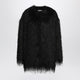 Loulou De Saison Black Filipo Coat With Fringes