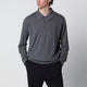 John Smedley Gray Finchley Polo In Cotton