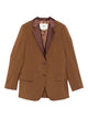 Fendi Caramel Wool Blend Blazer