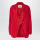 Fendi Red Technical Viscose Jacket