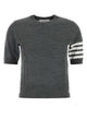 Thom Browne Wool Crewneck Sweater