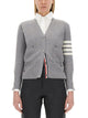 Thom Browne Thom Browne 4-Bar Wool Cardigan