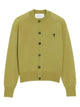 Ami Paris Adc Matcha Wool Cardigan