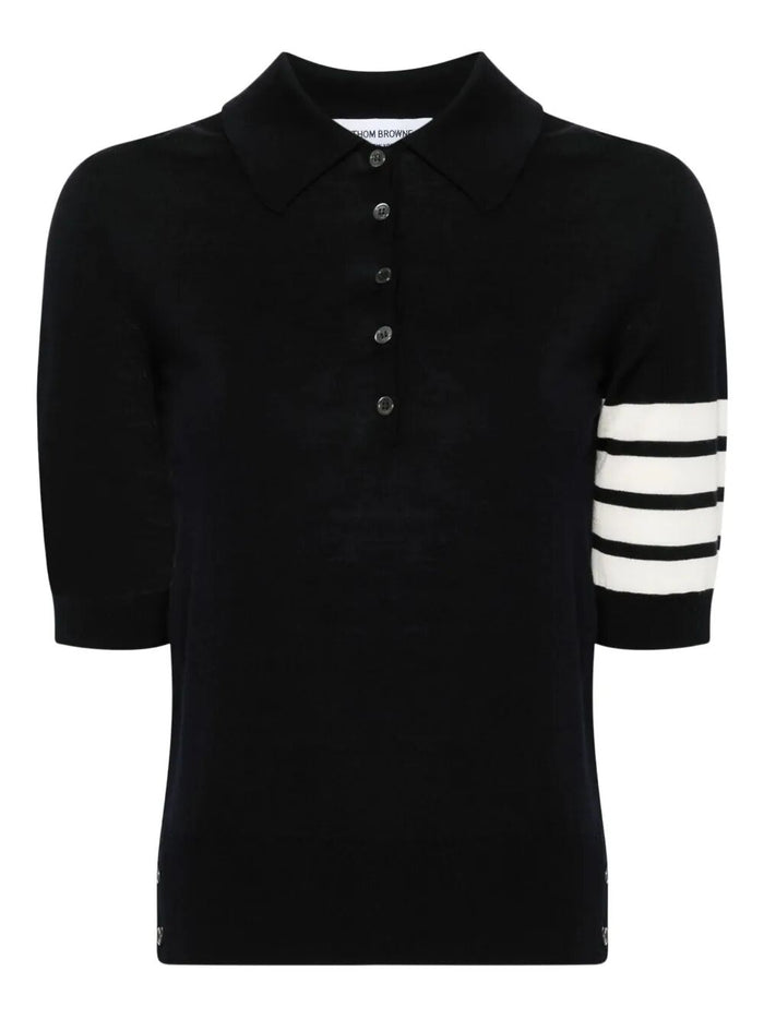 Thom Browne Wool Polo Shirt