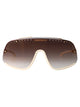 Carrera Gold Ivory Metal Sunglasses