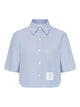Thom Browne Cotton Cropped Shirt