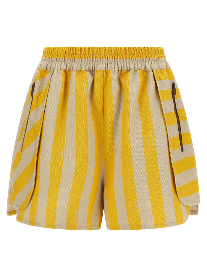 Fendi Pequin Striped Shorts