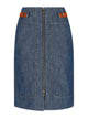 Fendi `Chambray` Denim Skirt