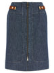 Fendi Chambray Denim Skirt