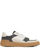 Balmain B-Court Flip Leather Sneakers