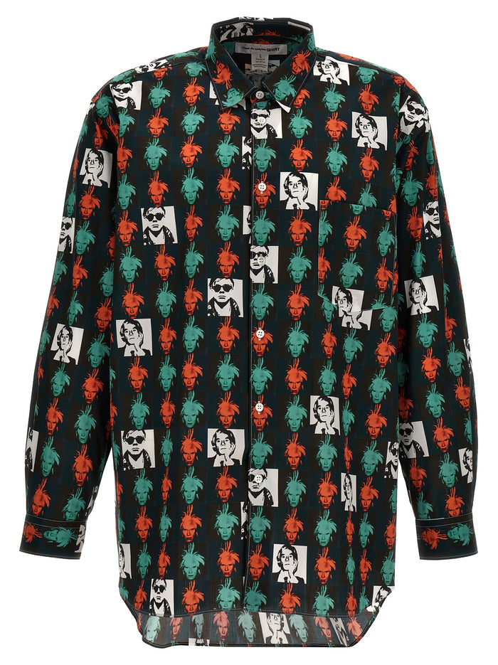 Comme Des Garcons Shirt 'Andy Warhol' Shirt