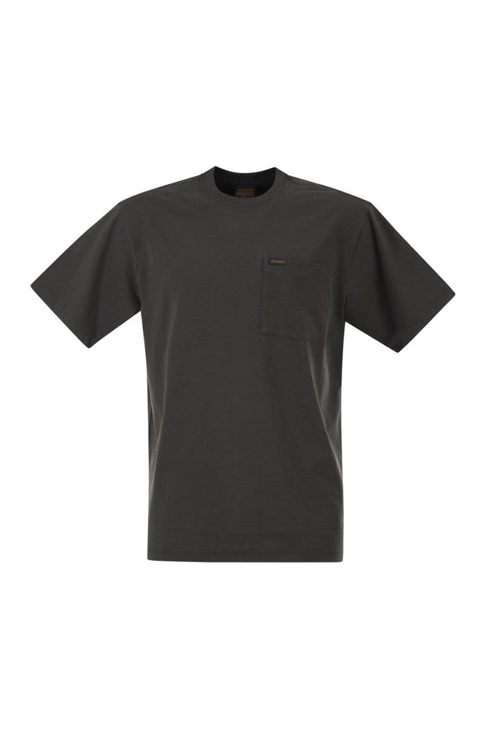 Filson Cotton T-Shirt With Patch Pocket