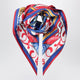 Dolce&Gabbana Square Twill Silk Scarf With Carretto Print