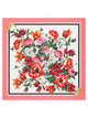 Dolce & Gabbana Silk Twill Floral Print Scarf