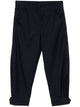 Comme Des Garçons Shirt Navy Cotton Pants