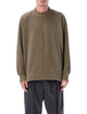 Oakley Brown Polyester Cotton Polyurethane Sweater