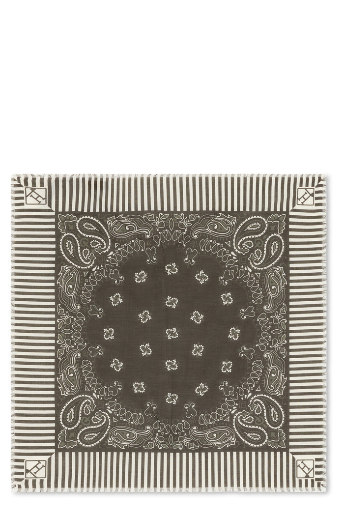 Herno Scarf With Paisley Print