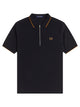 Fred Perry Polo Con Zip E Logo
