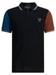 Comme Des Garçons Shirt Black Cotton Polo Shirt