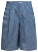 Comme Des Garçons Shirt Formal Striped Shorts