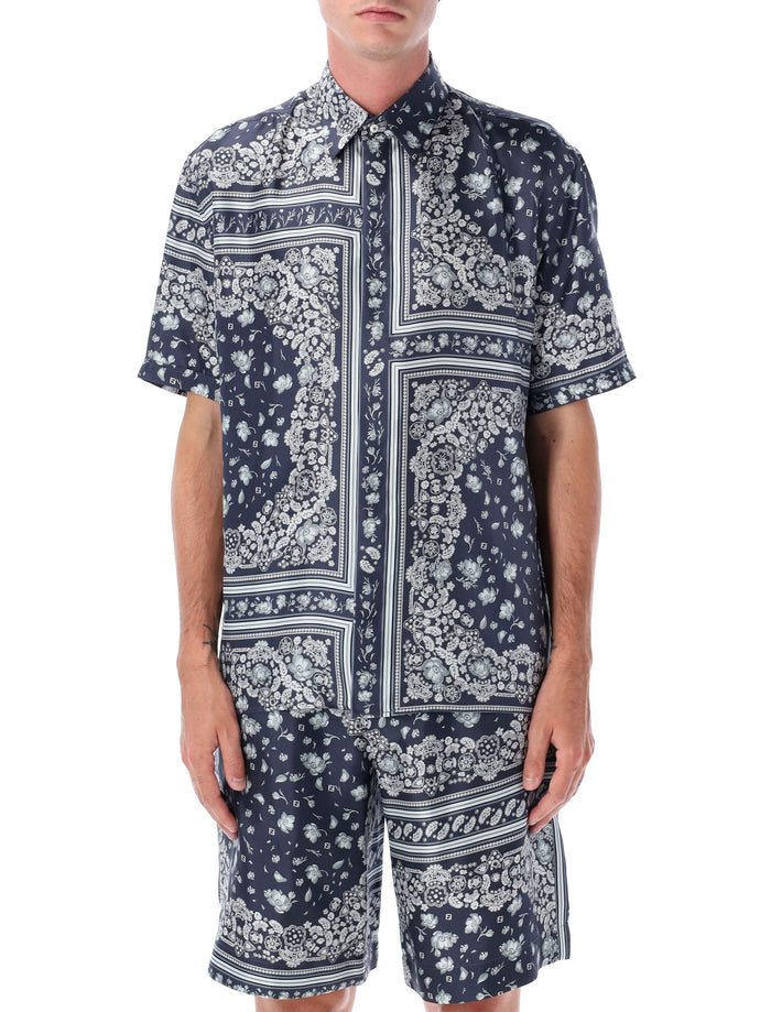 Fendi Printed Silk Shirt