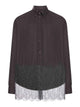 Fendi Pinstriped Wool Shirt