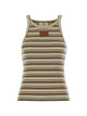 Fendi Striped Cotton Elastane T-Shirt
