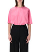 Fendi Pink Viscose Blend Bodysuit
