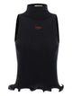 Fendi Logo Cotton Tank Top