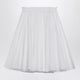 Ami Paris White Cotton Skirt