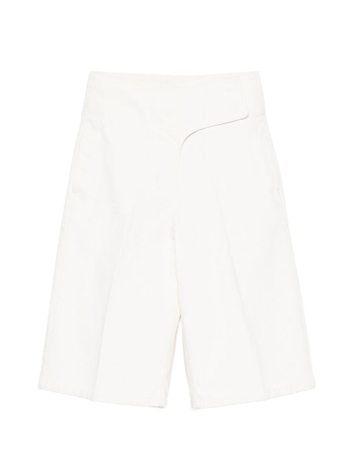 Ami Paris Cotton Bermuda Shorts