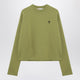 Ami Paris Ami De Coeur Matcha Green Sweatshirt
