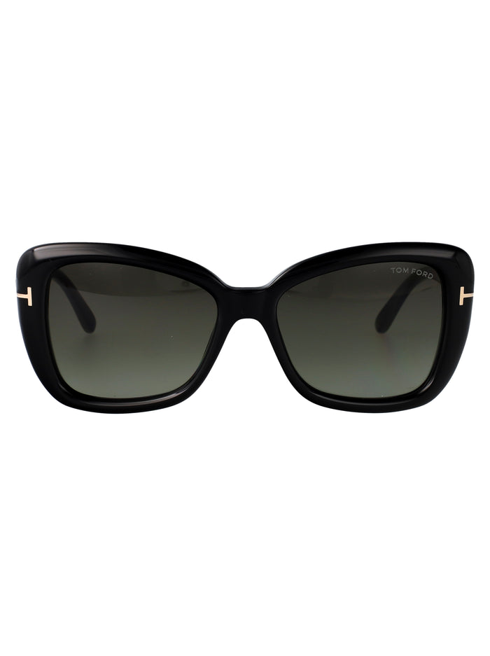 Tom Ford Nero Lucido Acetate Sunglasses