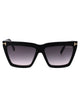 Tom Ford Nero Lucido / Fumo Grad Acetate Sunglasses