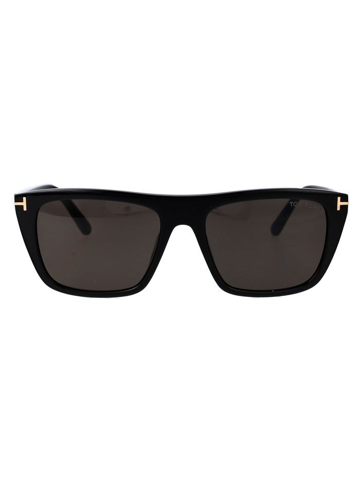 Tom Ford Black Acetate Sunglasses
