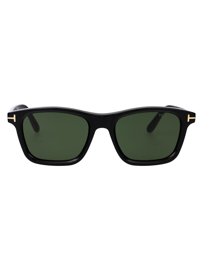 Tom Ford Green Black Acetate Sunglasses
