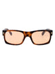 Tom Ford Orange Havana Acetate Sunglasses