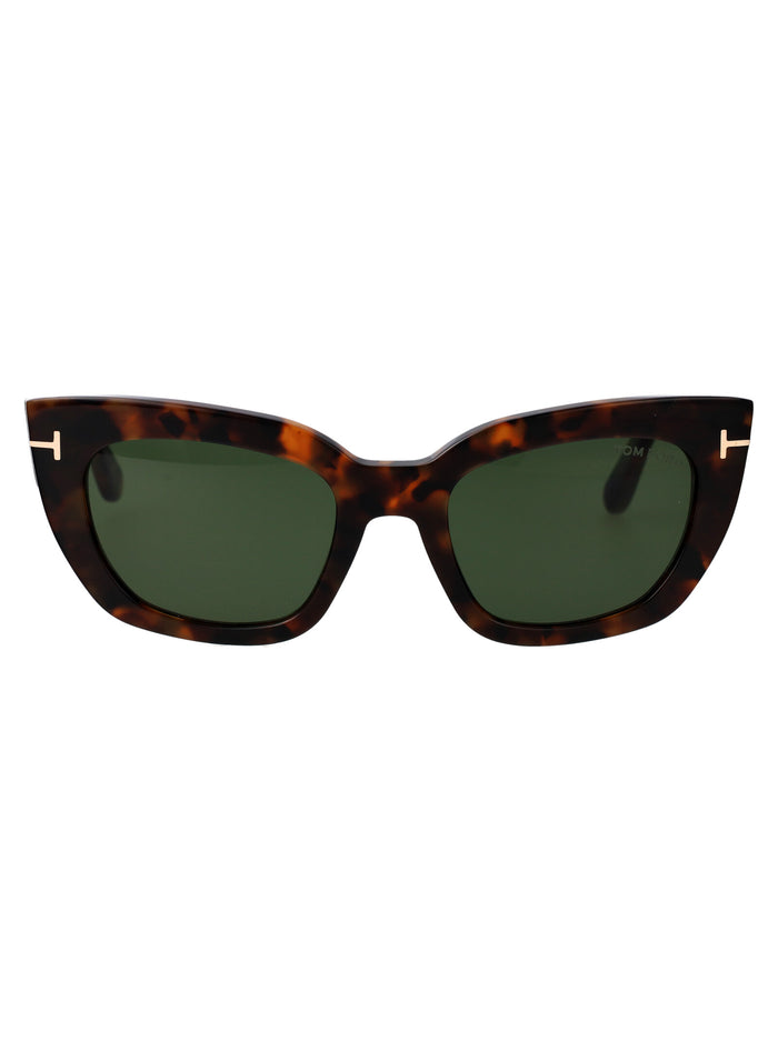 Tom Ford Havana Acetate Sunglasses